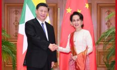رئيس الصين يوقع في ميانمار على 30 اتفاقية اقتصادية