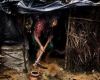 Rakhine protesters fight against planned Rohingya housing Rakhine protesters fight against planned Rohingya housing