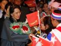 رئيس كوريا الجنوبية يلتقي بزعيمة المعارضة في ميانمار