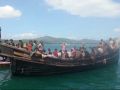 الشرطة البحرية التايلندية تعيد 145 لاجئاً روهنجيا إلى البحر