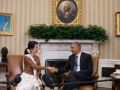 أوباما يستقبل &quot;سوشي&quot; ويرفع العقوبات عن بورما