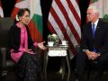 نائب الرئيس الأمريكي لزعيمة ميانمار: اضطهاد الروهينجا لا يغتفر