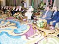 الملك عبد الله يستقبل سفراء دول وسفير ميانمار لدى المملكة