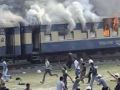 مقتل وإصابة 87 شخصا في حريق شب بقطار بميانمار