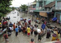 12 قتيلا بسبب الأمطار الغزيرة في ميانمار