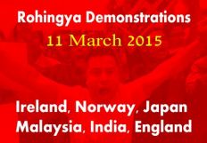 منظمات روهنجية تزمع إقامة مظاهرات يوم 11 مارس في عدد من دول العالم