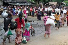 قوات حكومية تنفذ مقولة الرئيس البورمي في إسكان الروهنجيا في مخيمات اللاجئين