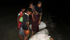الأناضول ترصد فرار الروهنغيا إلى بنغلاديش