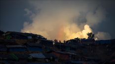"رايتس ووتش": صور أقمار صناعية تظهر حرق 288 قرية لمسلمي الروهنغيا