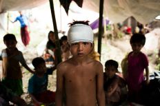 اليونيسف: 12 ألف طفل روهنجي يفرون إلى بنغلاديش أسبوعيا بسبب العنف في ميانمار