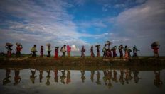 مسؤولون من ميانمار يحاولون إقناع الروهينجا بالعودة للبلاد