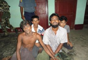 صور: سلطات بورما تقبض على عدد من الروهنجيا