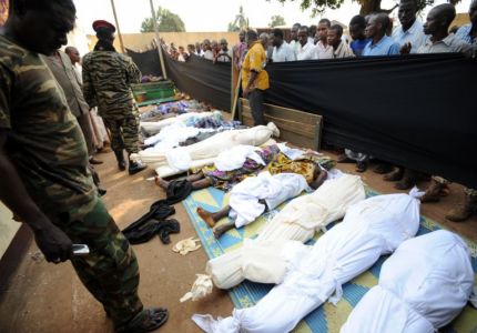 افريقيا الوسطى: إجلاء 2000 مسلم بالتزامن مع اكتشاف مقبرة جماعية