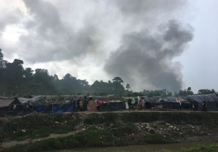 هيومن ووتش : الجيش البورمي يحرق منازل قرب حدود بنغلاديش