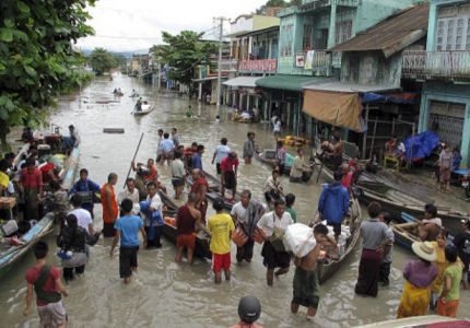 12 قتيلا بسبب الأمطار الغزيرة في ميانمار