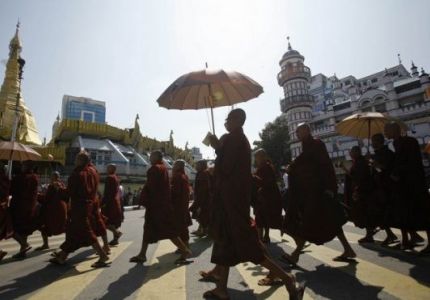 انفجار في بورما بالقرب من الراهب البوذي المتطرف &quot;ويراثو&quot; وإصابة أربعة