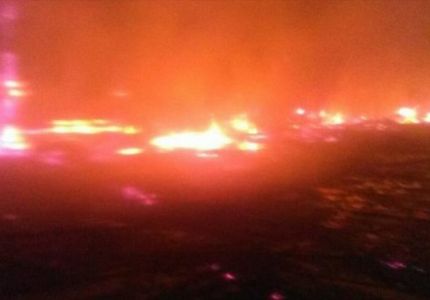 متطرفون بوذيون يحرقون سوقا للروهنغيا في بوثيدونغ