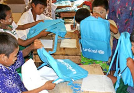 &quot;يونيسيف&quot;: قيود ميانمار على المساعدات تضرّ بأطفال آراكان