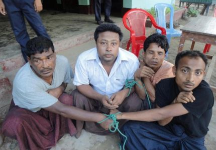 عصابات بوذية تشن حملة اعتقالات واسعة في أراكان