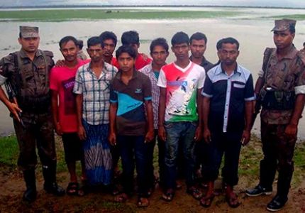 حرس حدود بنجلاديش تعتقل 58 لاجئاً روهنجياً حاولوا السفر إلى ماليزيا