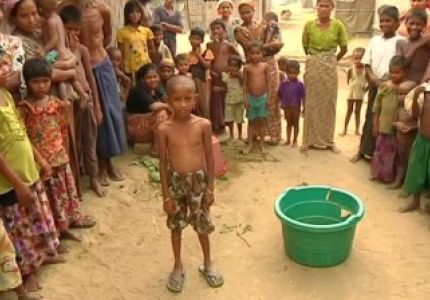 مئات الأسر تواجه سوء التغذية في أراكان بعد مغادرة عمال الإغاثة الدولية