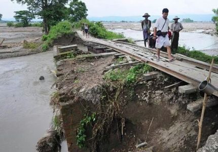 انزلاق التربة يسفر عن مصرع 17 شخصاً في بورما