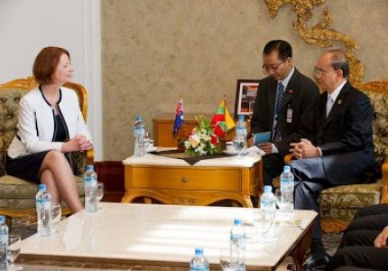 رئيسة الوزراء الاسترالية تعبر عن مخاوفها من حدوث تطهير عرقي في بورما