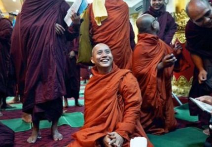 التايمز: “ابن لادن البوذي” يدعو لمقاطعة مسلمي بورما