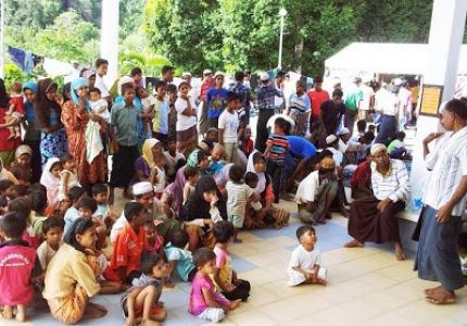 تايلنديون يعترضون على إنشاء مخيم للاجئين الروهنجيين في محافظتهم