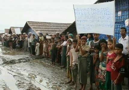 آلاف الاشخاص يفرون من اعمال العنف فى غرب بورما