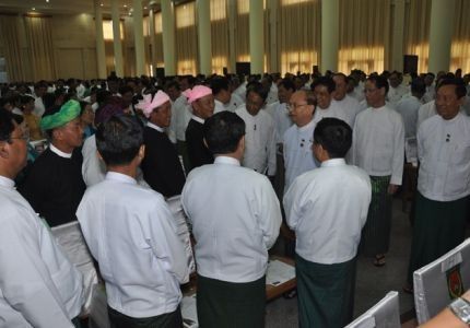 الحزب الحاكم بميانمار يعرب عن دعمه لمبادرة &quot; الحزام والطريق&quot;