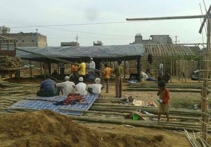 مفوضية اللاجئين ومنظمة &quot;داجي&quot; تمنحان أرضاً لبناء مخيم للاجئين الروهنجيين في الهند