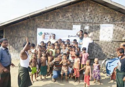 &quot;عفيف الخيرية &quot; تقدم مساعدات لـ 170 ألف لاجئ بميانمار