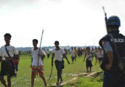 أوامر السلطات البورمية بتسليم الأسلحة للقضاء على العنف العرقي